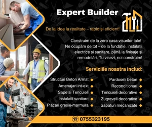 Construcții și renovări la cheie   apartamente, case, birouri