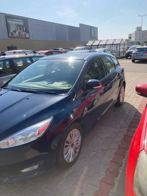  Ford Focus 1.0 Ecoboost, an 2015,  125 cp, Start Stop albastru metalizat   - imagine 3