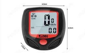 Kilometraj bike computer vitezometru bicicleta impermeabil 14 functii