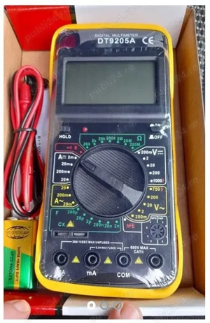 multimetre digitale multifunctionale , aparate de masura noi sigilate - imagine 2