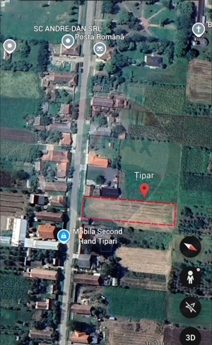 Teren curti constructii de vanzare 2147 mp in Tipar, Arad - imagine 3