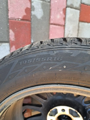 Vand anvelope iarna cu genti aliaj  - imagine 6