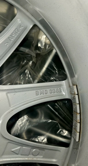 Jante aliaj originale BMW G20/21 6,5J 16"ET22 senzori presiune, ca noi - imagine 3
