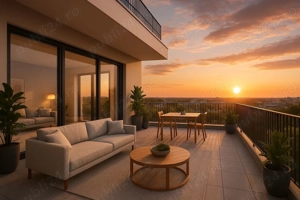 Apartament 2 camere 66 mp cu terasa 76 mp Campus Scolar 