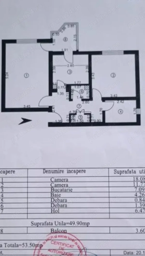 Apartament cu 2 camere in zona Piata Centrala - imagine 7