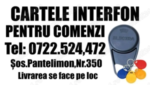 Copiere, multiplicare, cartele interfon   20 Lei