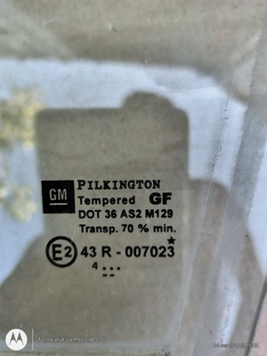 Geam portiera stanga fata Opel Zafira A ( 1998-2005 ) - imagine 2