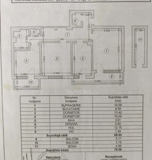 Centru - Apartament 3 camere - imagine 8
