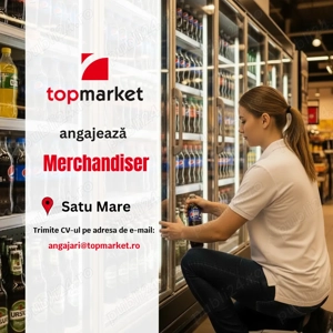 Angajăm Merchandiser în Satu Mare
