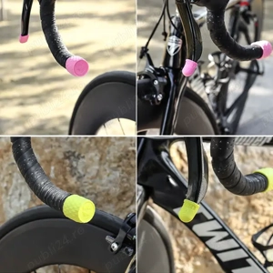 Protecție dop capăt ghidon ghidolina end bar silicon bicicletă cursier - imagine 3