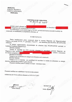 Teren cu casa Magureni, jud. Prahova - imagine 5