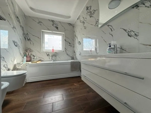 Duplex individual 5 camere, 128 mp utili, 340mp teren, Mosnita Noua - imagine 13