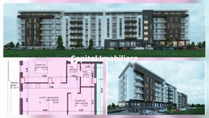 Apartament cu 3 camere, bloc nou, 2 terase Baia Mare Comision 0