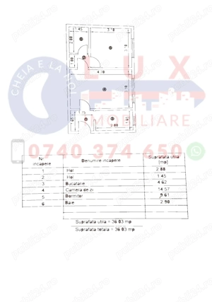 ID 2978 Apartament 2 camere - Cartier Neptun - imagine 10