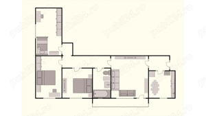 Apartament cu 4 camere semidecomandat zona linistita