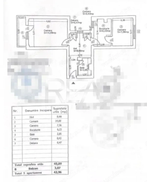 2 camere, et 9/10, mobilat, utilat- Lujerului - imagine 8