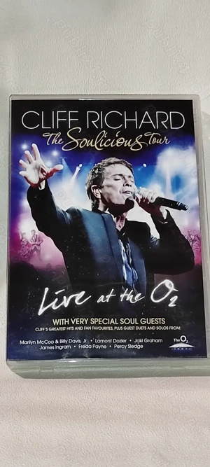 Cliff Richard - dvd - the soulicious tour - live at the 02 - impecabil