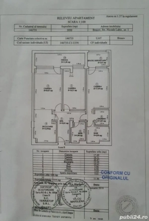 Apartament mobilat utilat 3 camere, 99 mp utili +1 loc parcare. - imagine 8