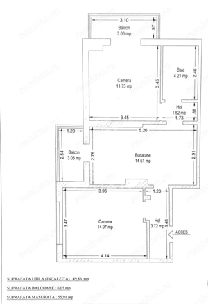 Apartament 2 camere de vanzare,zona Dorobantilor, Timisoara - imagine 13