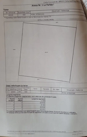 Teren intravilan 500m2 Livada de Bihor - imagine 3
