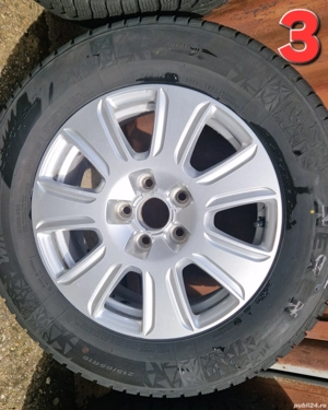 Jante Aliaj Originale Audi Q3 5x112 Et.33 6.5 J R16  Cauciucuri de Iarnă M+S Dot 2023 215.65.R16 98H - imagine 2