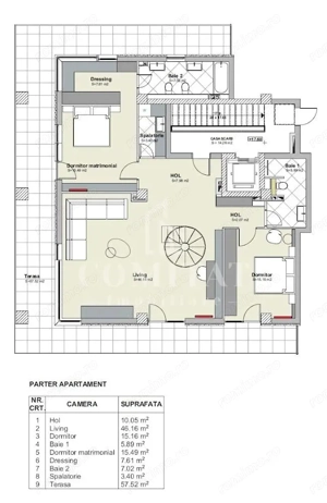 Penthouse de lux | 2 locuri de parcare | Bonjour Residence - imagine 14