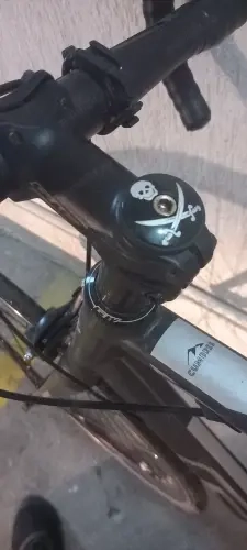 Capac cuveta pipa ghidon bicicleta 1 1 8" pirat aliaj aluminiu mtb bmx