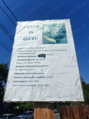 Teren casa in Mogosoaia ilfov 300 mp cu fundatie 90 mp - imagine 4