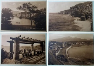 10 carti postale - bloc freres, foto sepia  - TITO -  Bordeaux, inc sec XX