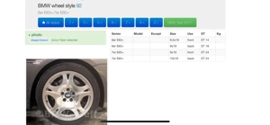 Vând jante Bmw style 92, R19, 5x120, in 2 marimi 9J-10J, ET24. ca noi-recent vopsite negru lucios  - imagine 4