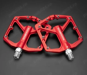 Pedale platforma antiderapante Meroca otel carbon 3 Rulmenți Rockbros - imagine 4