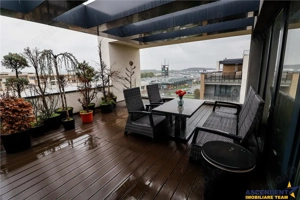 Penthouse Qualis Tractorul Brasov,terasa panoramica,3 balcoane,ales echipat - imagine 14
