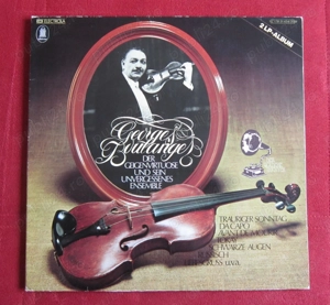 cadou rar vinil Georges Boulanger 2LP - Virtuozul Viorii cafe-concert