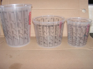 Cani gradate mixare vopsea