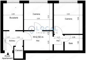Apartament 2 camere | Decomandat | Zona Horea | Semicentral