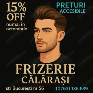 Frizerie in Călărași 