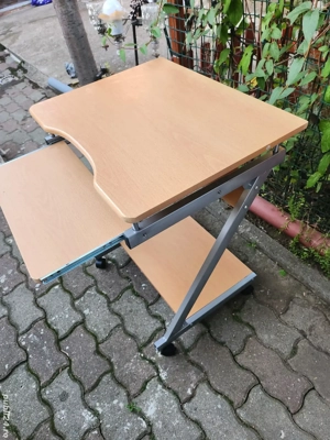 birou copii scoală cu roti si tabie extensibilă  - imagine 4