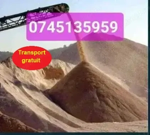 Nisip Balast Piatra concasata Sort PREȚ PROMOȚIONAL