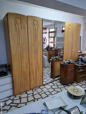 Dulap L283l58h217 fete usi lemn