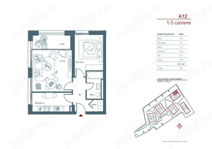 Apartament 2 camere, decomandat, Str. Stuparilor nr.6, Timisoara - imagine 2