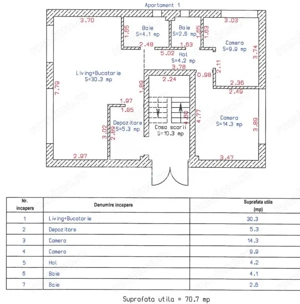 Apartament spațios la parter – ideal locuință sau spațiu comercial - imagine 14  Apartament spațios la parter – ideal locuință sau spațiu comercial - imagine 14