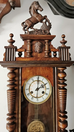 Ceas de perete cu pendula Kienzle  - imagine 3