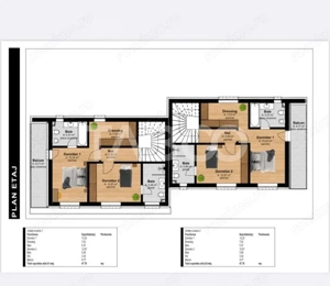 Vanzare duplex premium garaj pentru 2 masini chiar la intrare Tauti - imagine 6