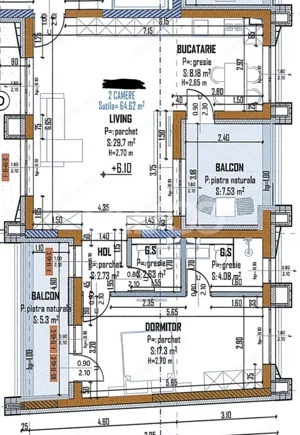 Apartament cu 2 camere bloc nou in cartierul Intre Lacuri - imagine 2