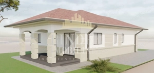 Casa individuala pe parter, 3 camere, 2 bai- Mosnita Noua, 640mp teren - imagine 2