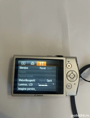 Canon Ixus 230 HS,12Mpx, 8x zoom optic,afisare data ora pe poze