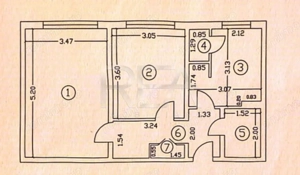 Apartament decomandat, et 3/4- Favorit, Drumul Taberei - imagine 8