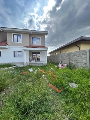 Duplex 4 camere, 123mp utili, 350mp teren in Mosnita Noua 
