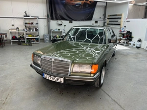 Mercedes w126 vehicul istoric