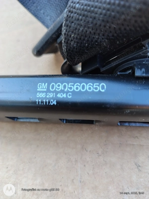 Centura siguranta dreapta fata Opel Zafira A ( 1999-2005 ) - imagine 2